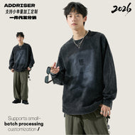 Men's Oversize Vintage Sweatshirt with Pigment Dye Mune Fashion