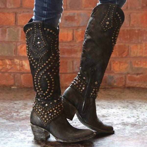 Mune | Cowboy Boots with Heels