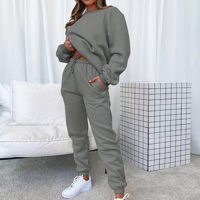 Women’s Matching Sweatshirt And Jogger Set