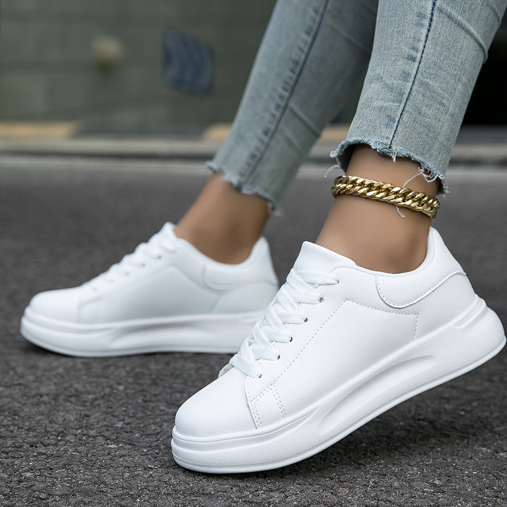 Mune Fashion | Women's White Sneakers Casual