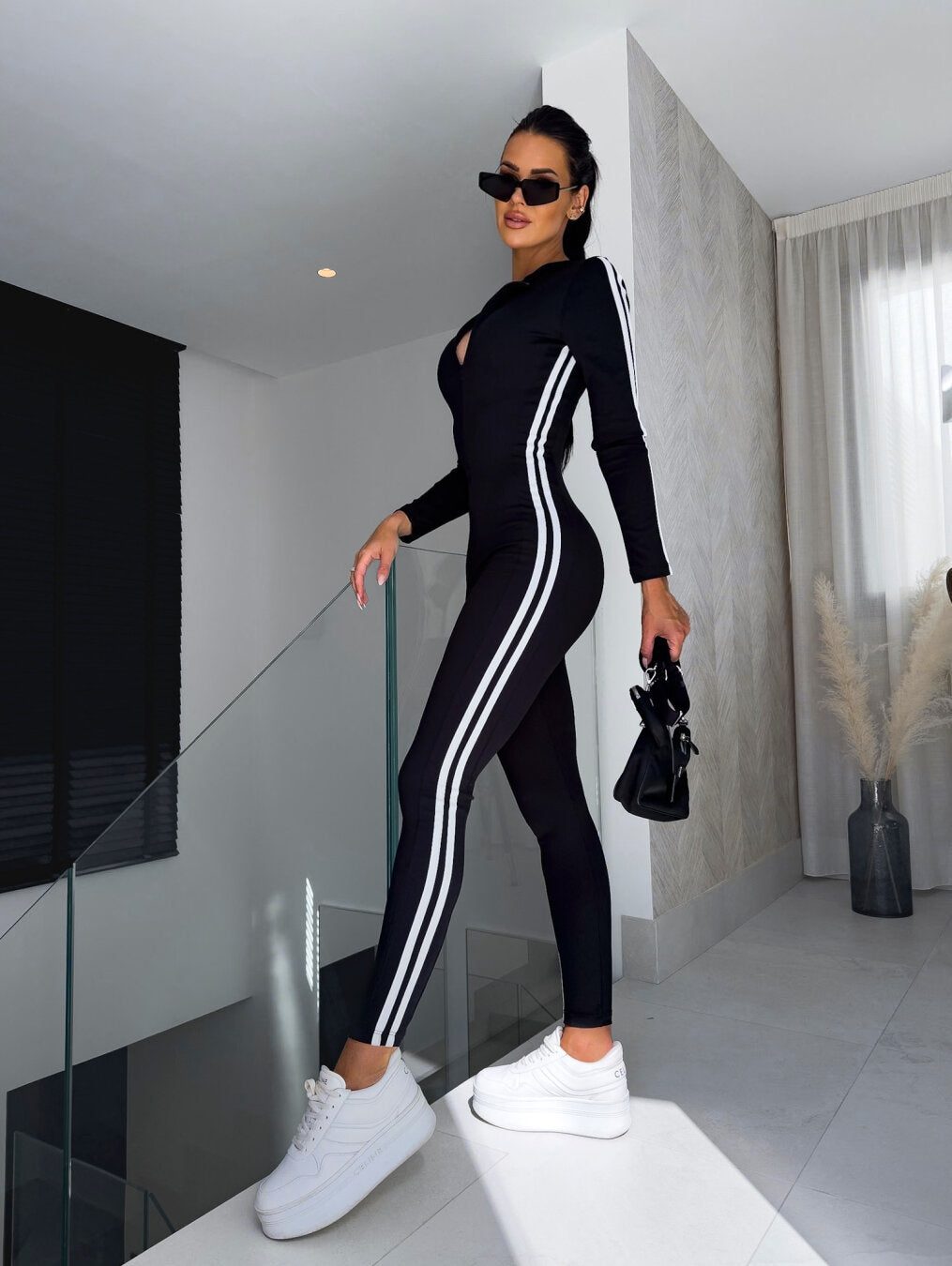 Mune | Dynamic Jumpsuit with Stripes
