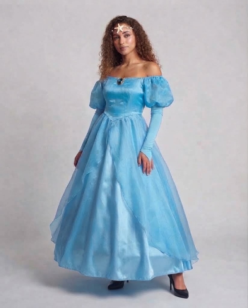Ladies Enchanting Ball Gown with Shimmering Accents Mune Fashion