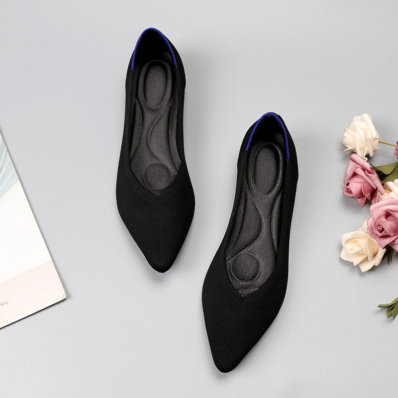 Beige ballerina comfort shoes Mune Fashion