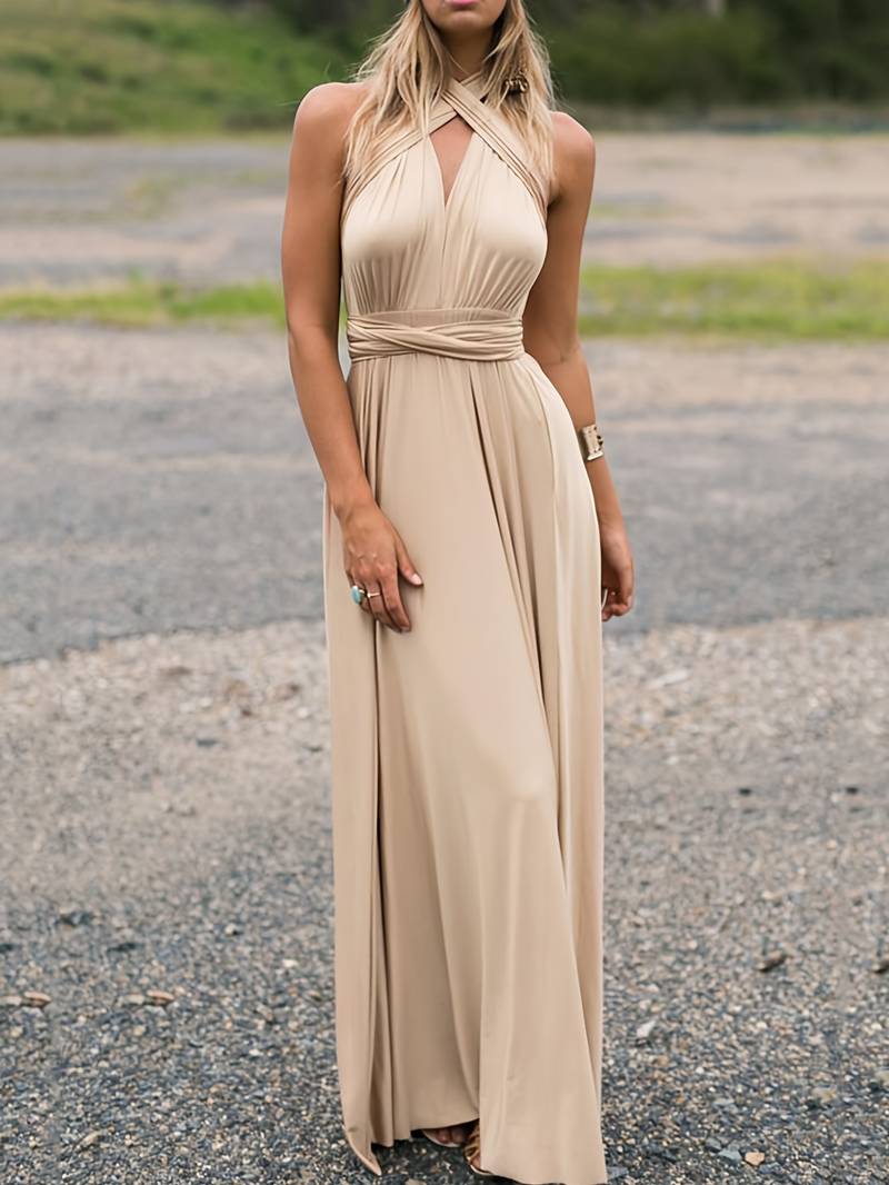 Mune Fashion | Elegant Convertible Maxi Dress