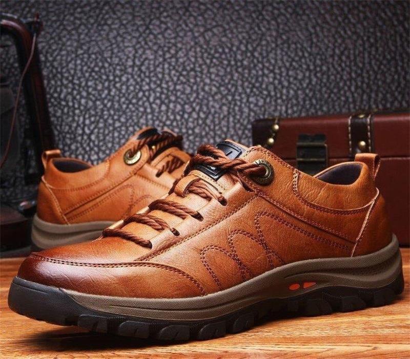 Orthopedic leather shoes for men Mune Fashion