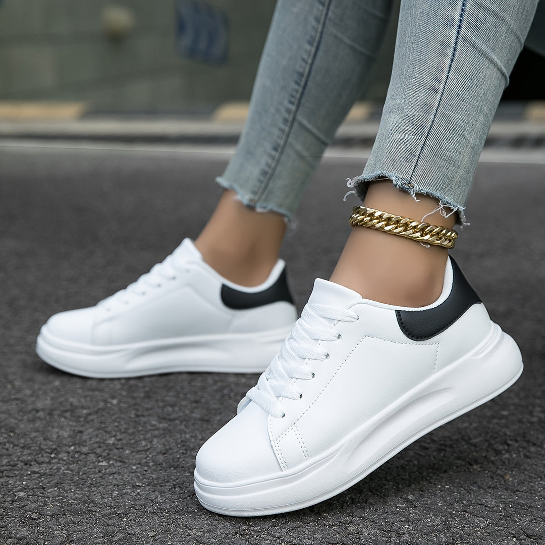 Mune Fashion | Women's White Sneakers Casual