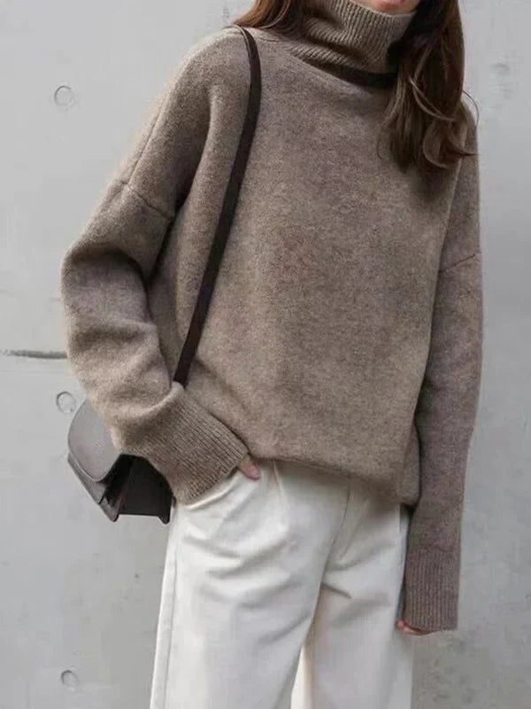 Mune | Casual Cashmere Turtleneck Sweater for Women