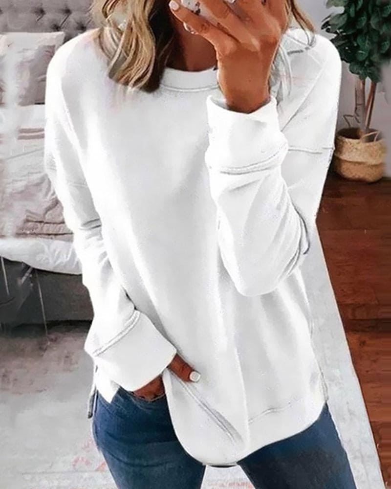 Mune | Solid Color Sweatshirt