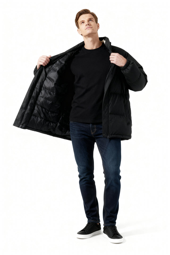 Mune | Fleece-Lined Puffer Jacket