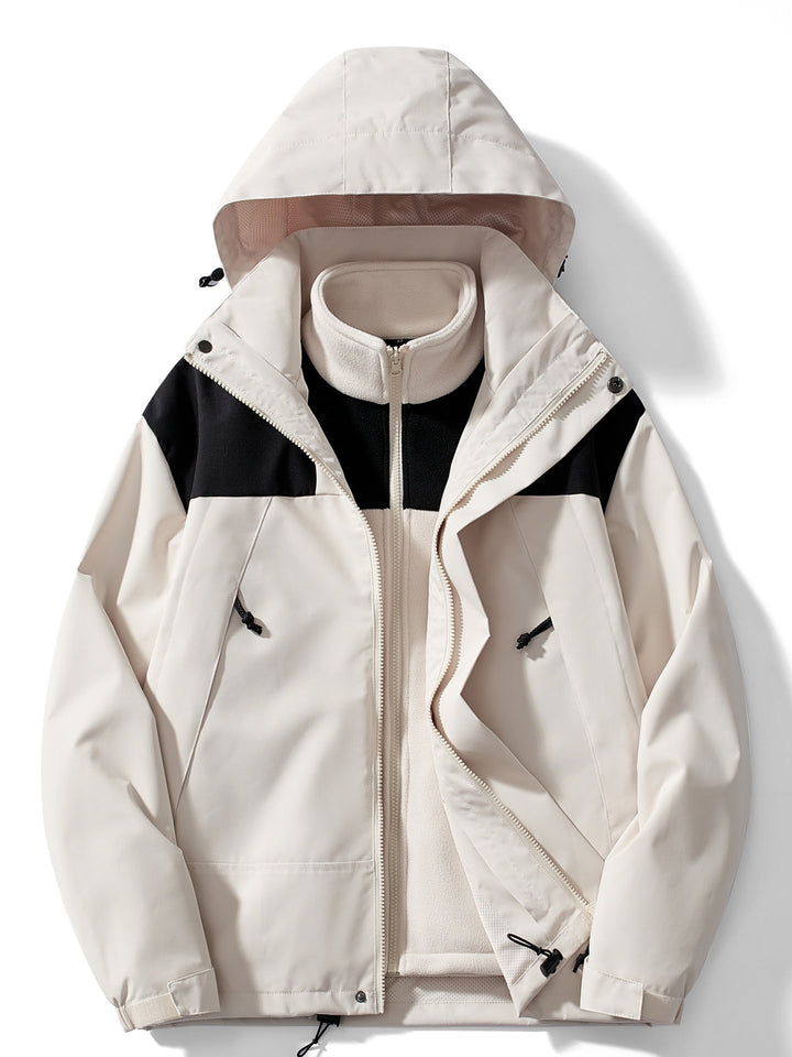 Mune | 3-In-1 Fleece Winter Jacket with Hood for Women