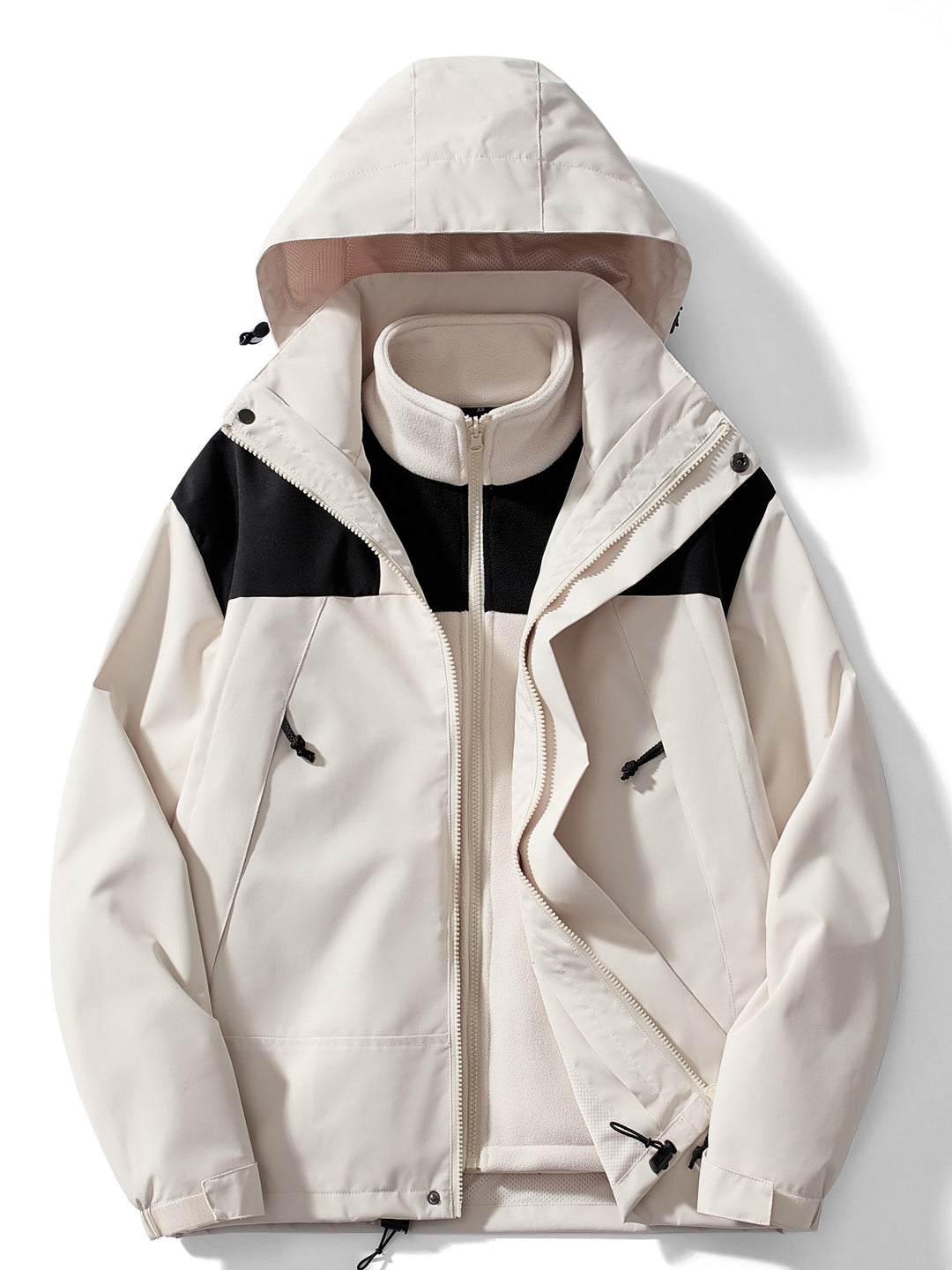 Mune | 3-in-1 Fleece Winter Jacket with Hood for Women