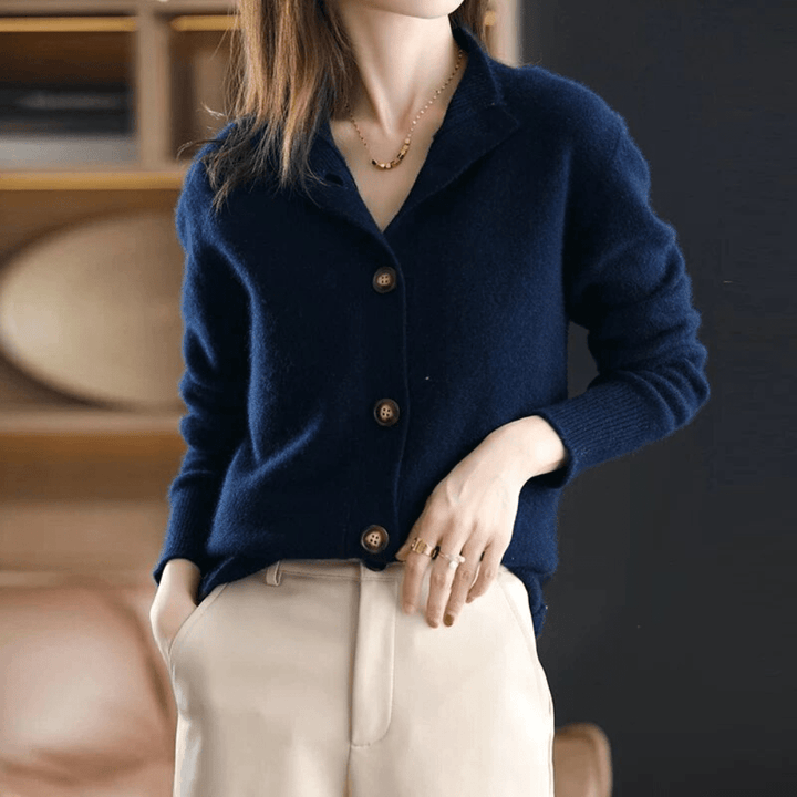 Mune | Cozy Cashmere Knit Cardigan Pullover