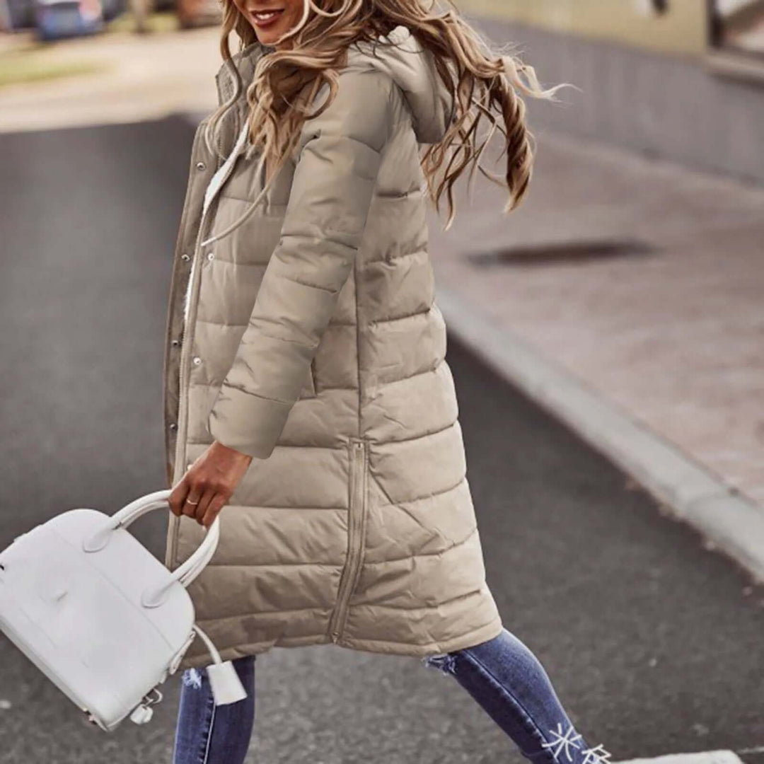 Mune | Women's Padded Winter Coat with Hood
