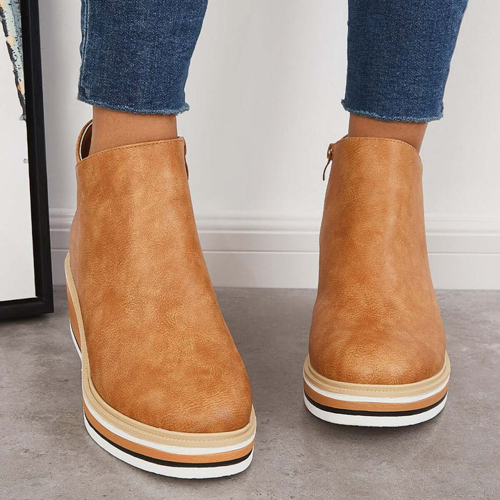 Mune Fashion | Ankle boot with side zipper