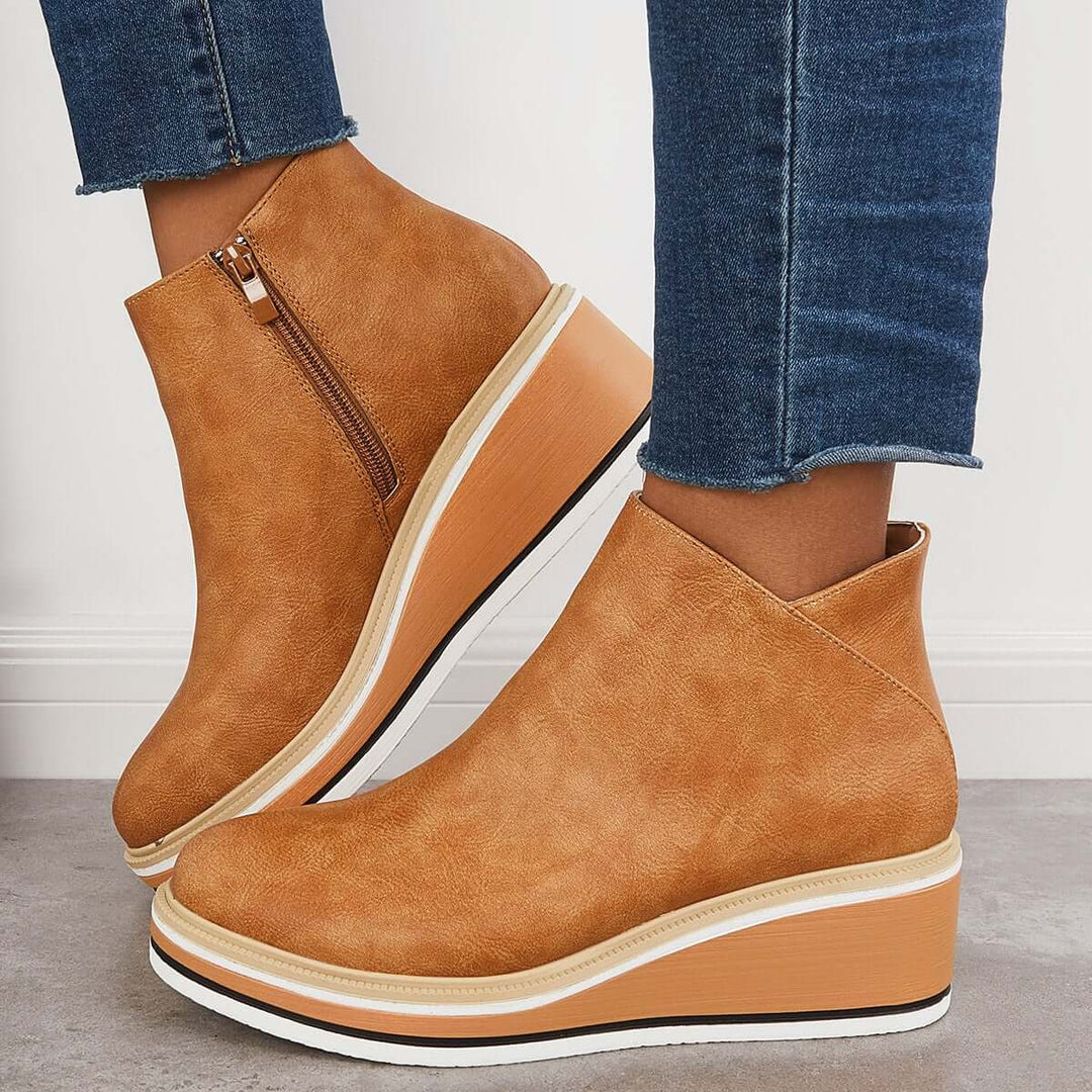 Mune Fashion | Ankle boot with side zipper