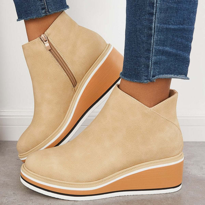 Mune Fashion | Ankle boot with side zipper