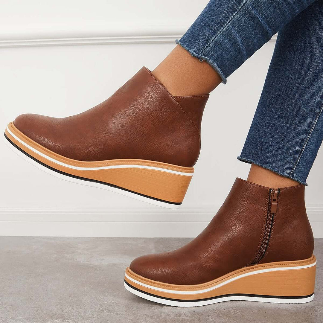 Mune Fashion | Ankle boot with side zipper