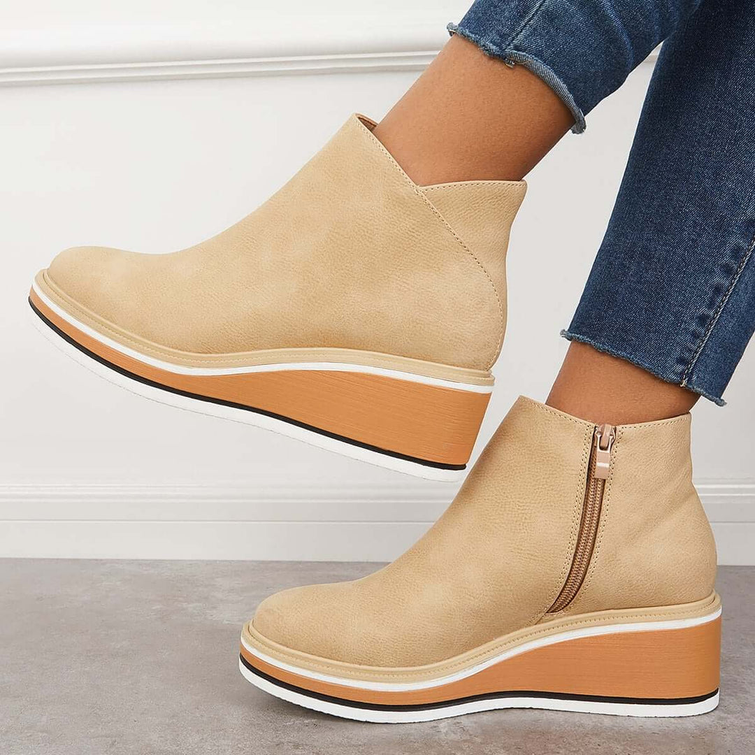 Mune Fashion | Ankle boot with side zipper