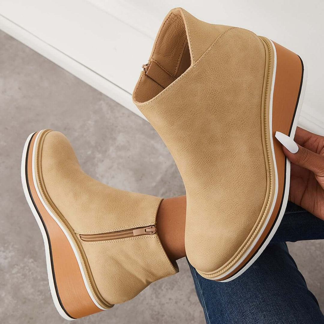 Mune Fashion | Ankle boot with side zipper