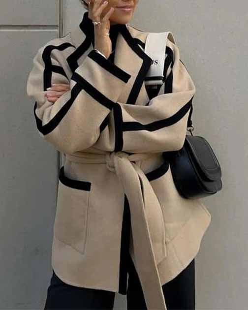 Mune | Casual Lace-Up Jacket