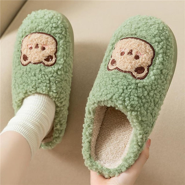 Mune | Animal print slippers