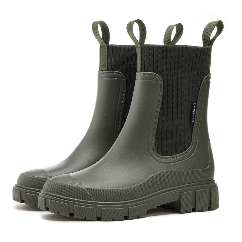 Mune | Rain Boots - Waterproof with Anti-Slip Sole, Perfect for Rainy Weather