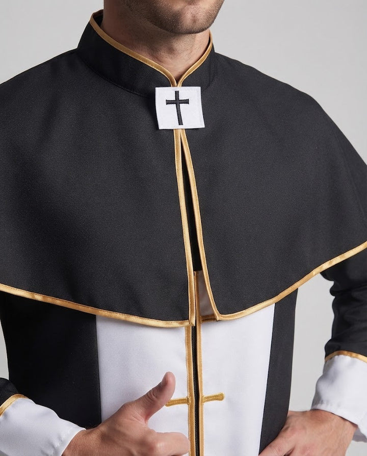 Men's Costume as Priest Mune Fashion