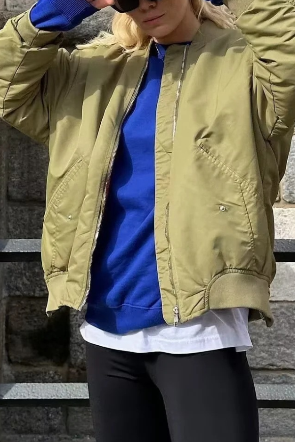 Mune | Bomber Loose Biker Jacket