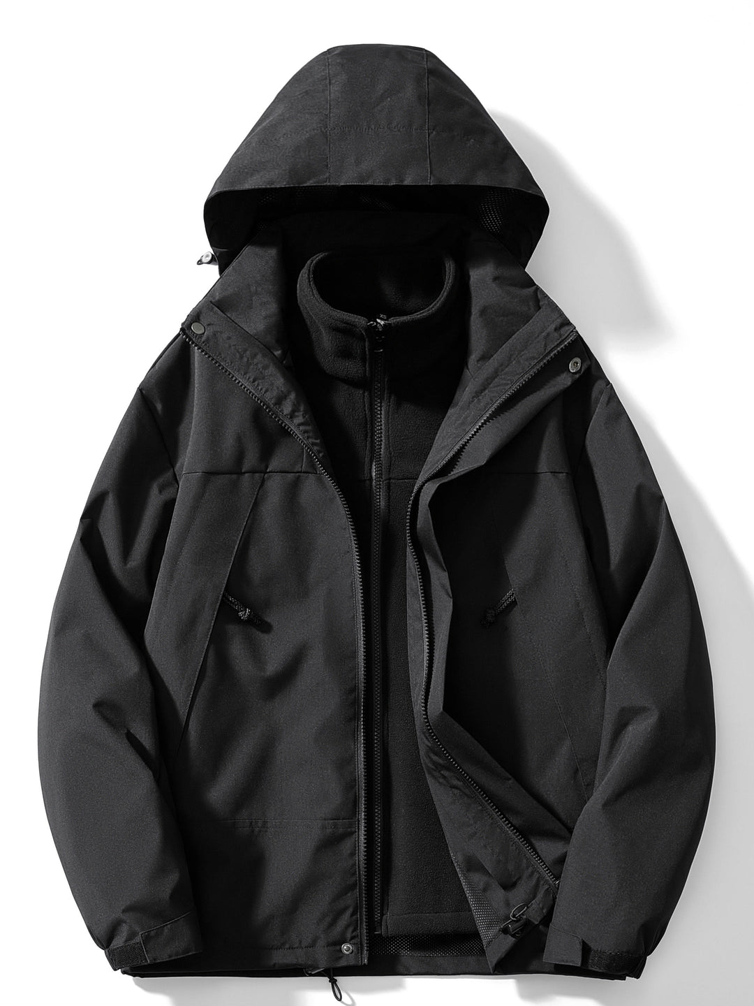 Mune | 3-in-1 Fleece Winter Jacket with Hood for Women