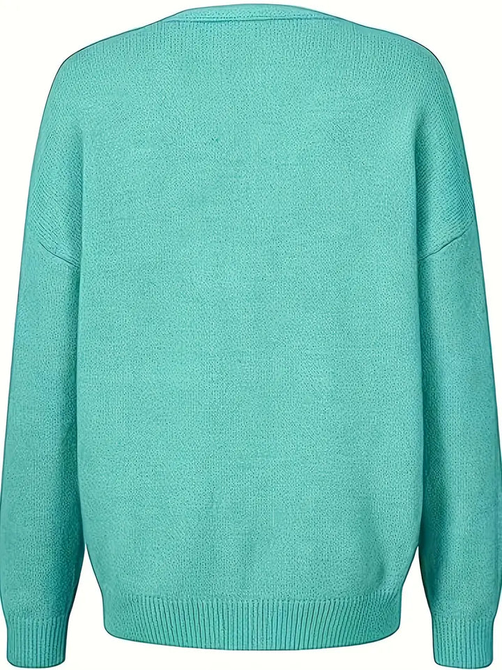 Mune | Solid Colored Cut-Out Knit Sweater - Stylish Women's Fashion