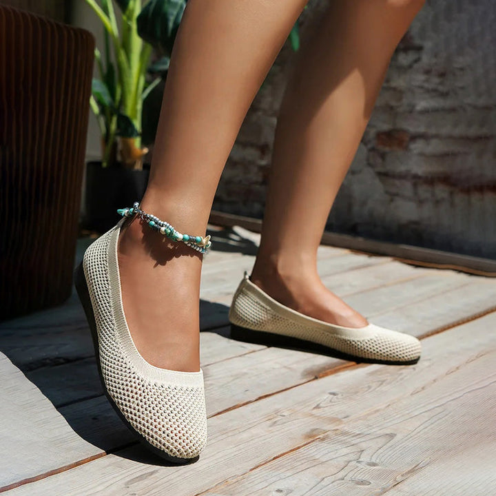 Casual Breathable Flat Shoes Mune Fashion