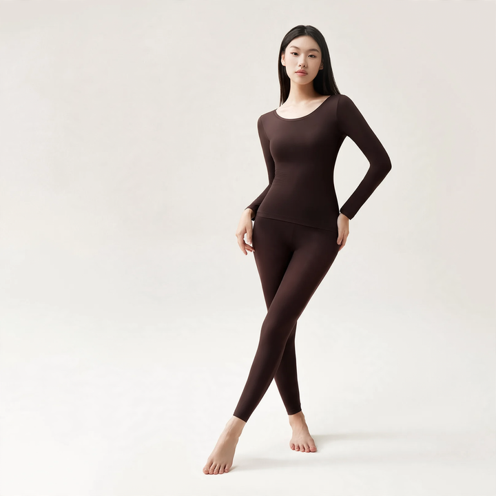 Ladies' thermal set, elastic, warming