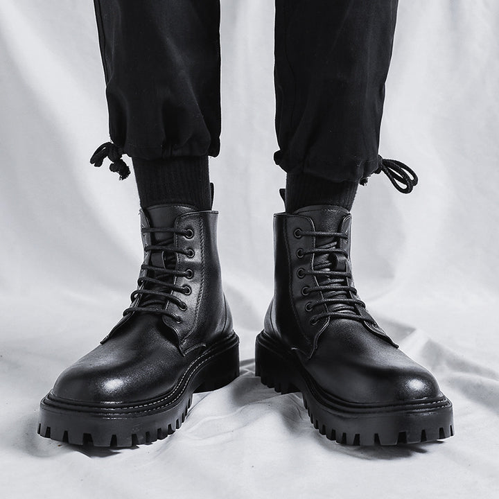 Classic men's boots, black