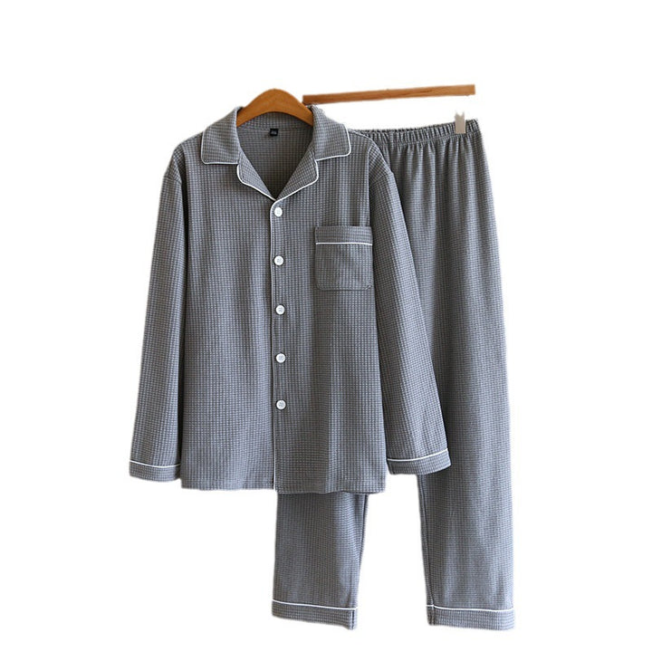 Men's house suit, lined, checked