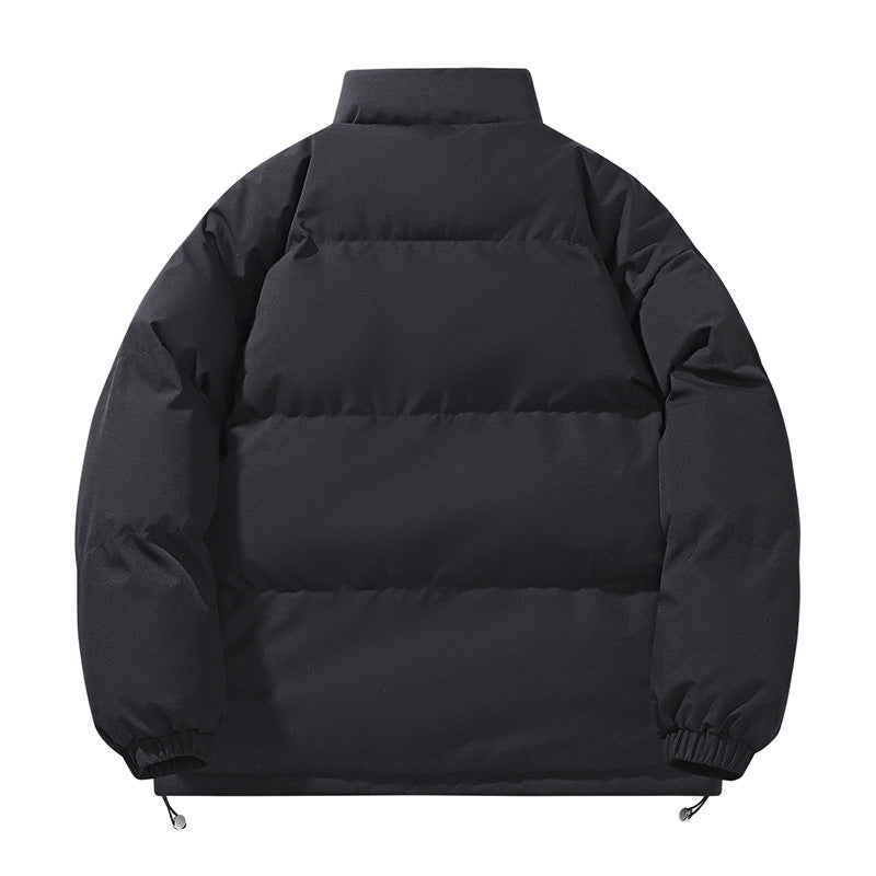 Padded men's quilted jacket in oversized look