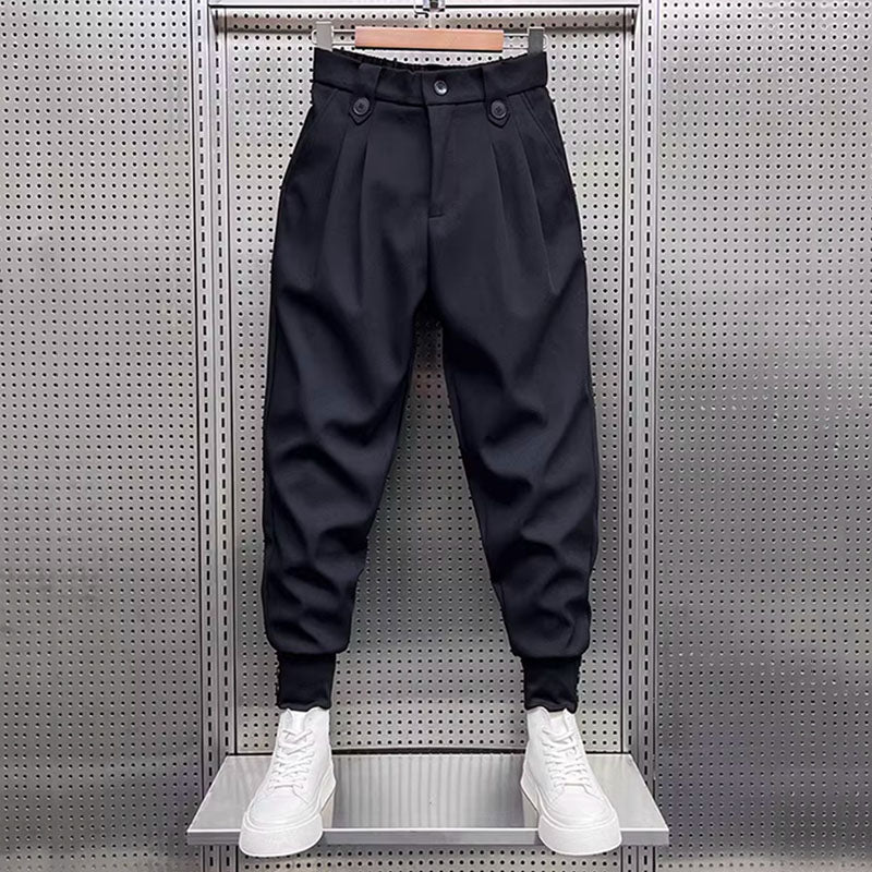 Mune Fashion | Black Pleated Harem Pants