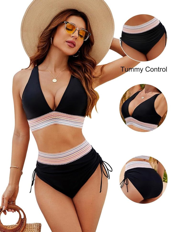 Mune Fashion | Bikini with High Waist and Tummy Control