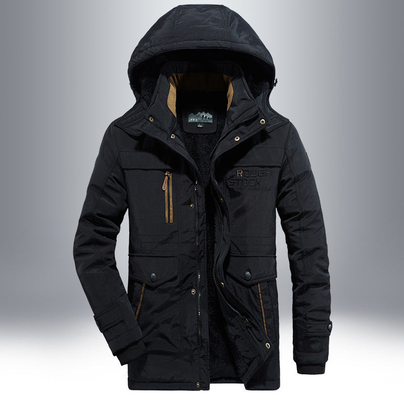 Men's Waterproof Parka Jacket with Hood Mune Fashion