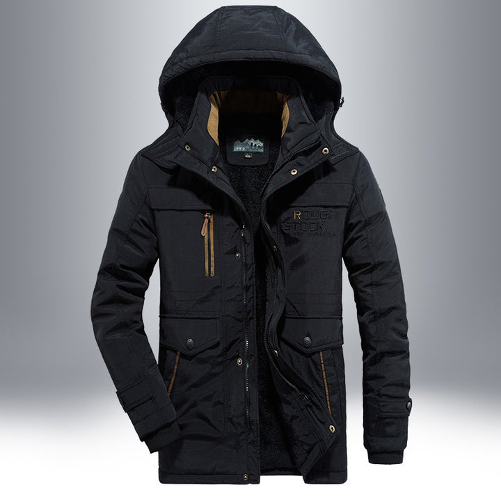Men's Waterproof Parka Jacket with Hood Mune Fashion