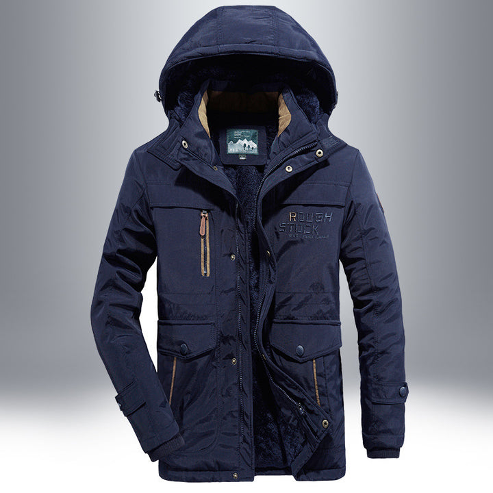 Men's Waterproof Parka Jacket with Hood Mune Fashion