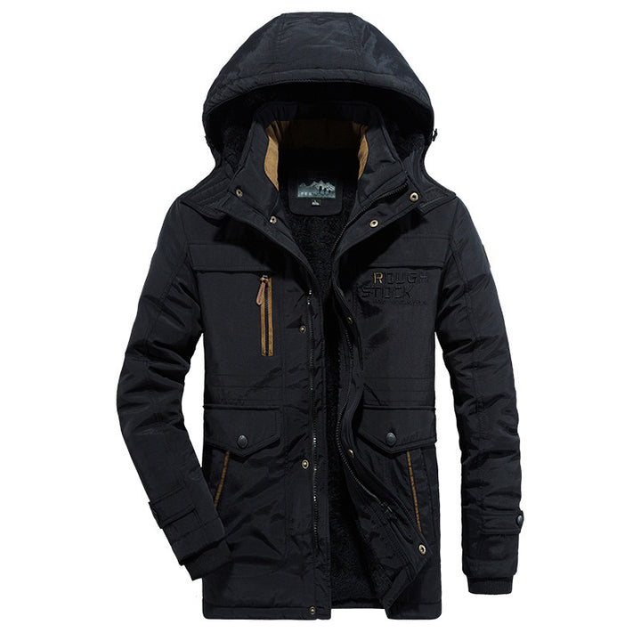 Men's Waterproof Parka Jacket with Hood Mune Fashion