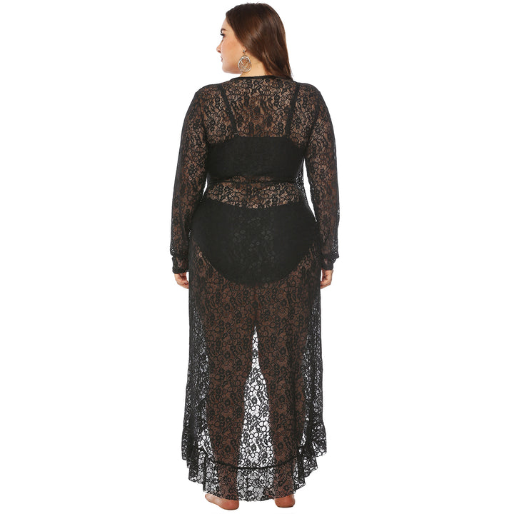 Women elegant lace beach cover-up Mune Fashion