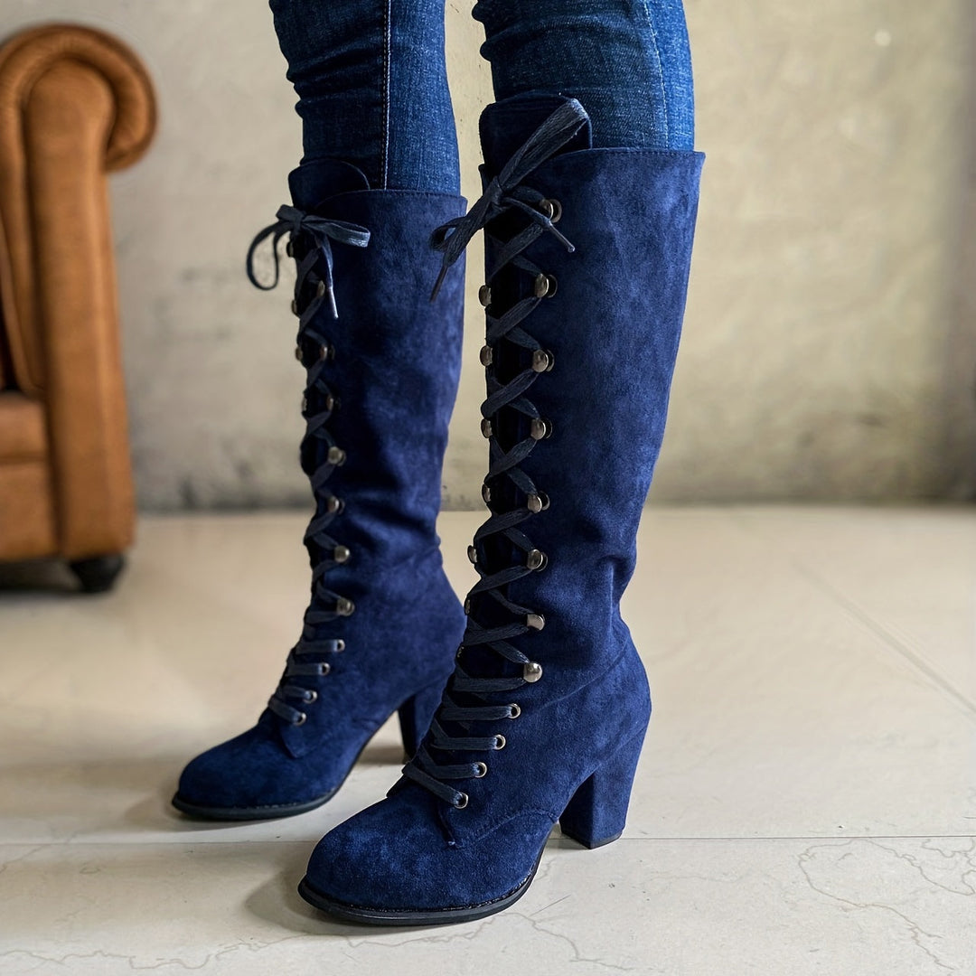 Mune | Knee-High Comfortable Long Winter Boots for Women