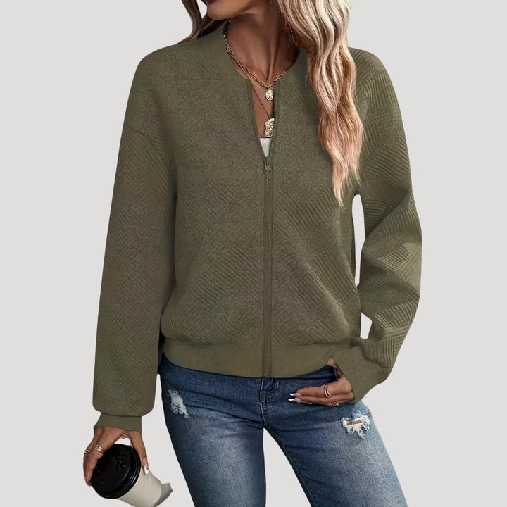 Mune | Women's Bomber Jacket – lightweight casual zip jacket