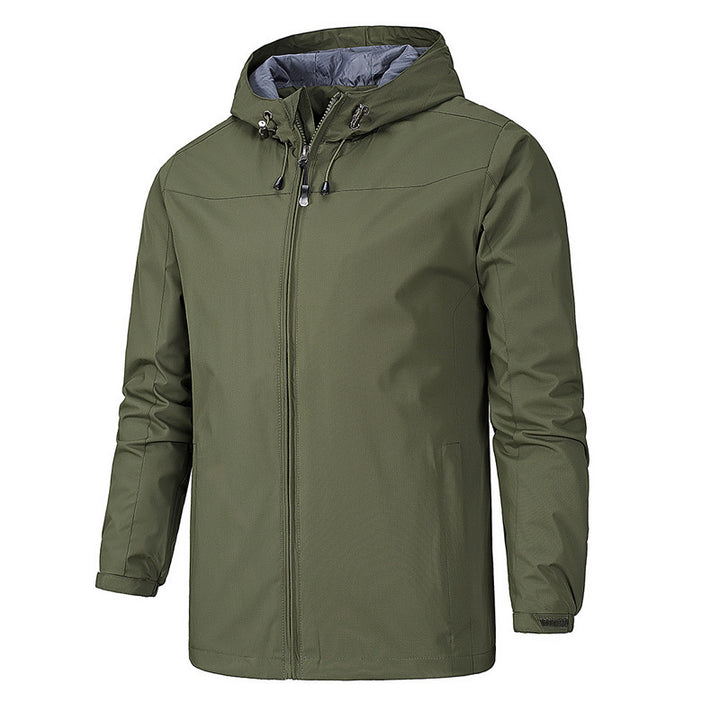 Men's ultralight ripstop hooded jacket with wind and water-repellent membrane Mune Fashion