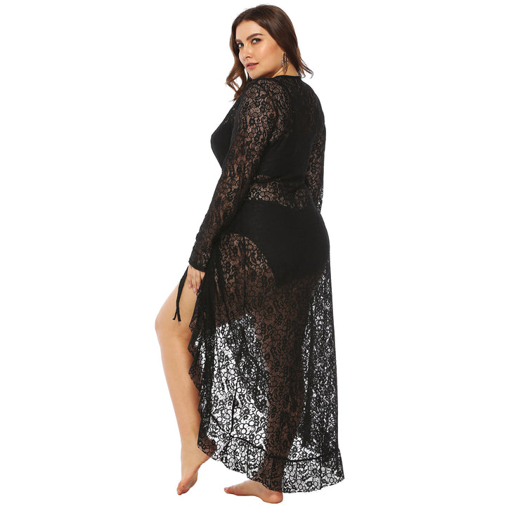 Women elegant lace beach cover-up Mune Fashion