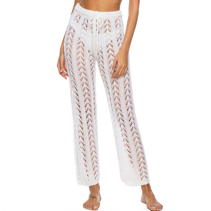 Women's airy crochet beach pants Mune Fashion
