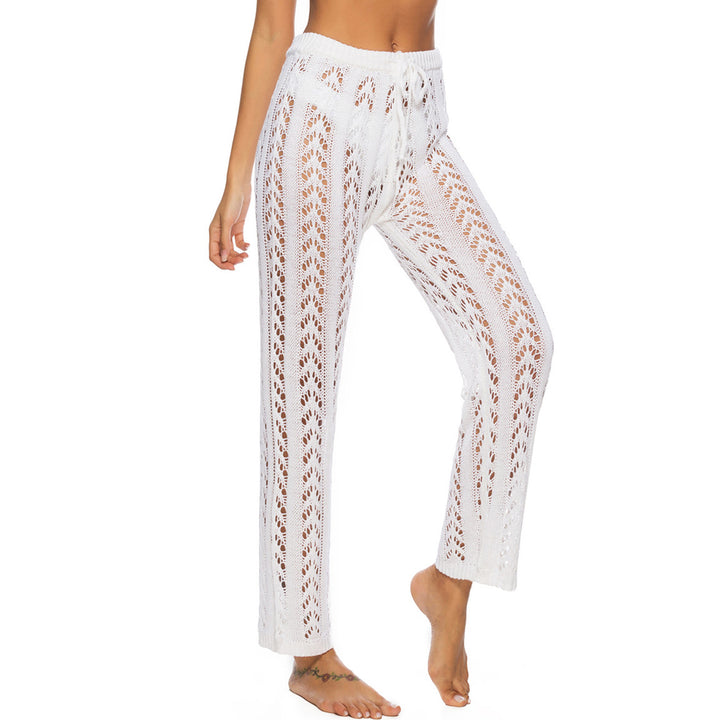 Women's airy crochet beach pants Mune Fashion