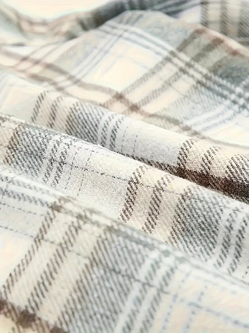 Mune | Winter Checked Zip Jacket