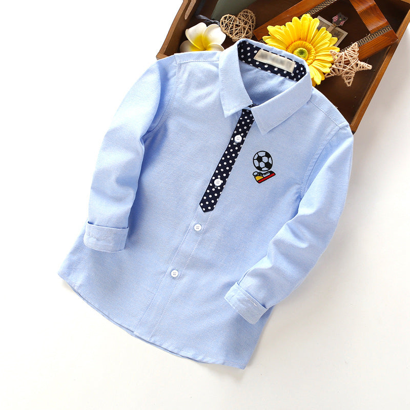 Women’s Long Sleeve Shirt with Nautical Embroidery Mune Fashion